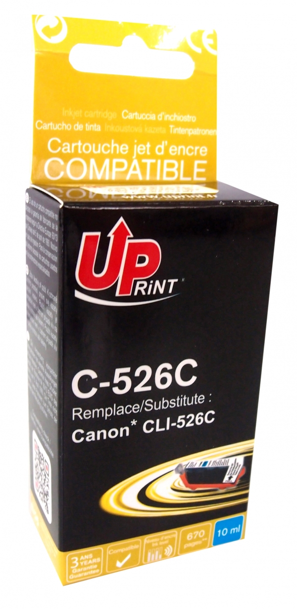 CANON CLI-526C C - Cartouche jet d'encre cyan CLI526C 4541B001 CANON CLI-526C C