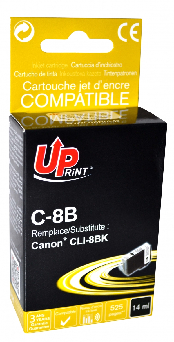 CANON CLI-8BK C - Cartouche jet d'encre noire CLI8BK 0620B001 CANON CLI-8BK C