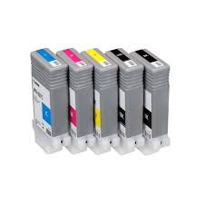 CANON PFI-107BK C 6705B001 - Canon PFI-107BK Cartouche d'encre Noire Remanufacturé CANON PFI-107BK C 6705B001