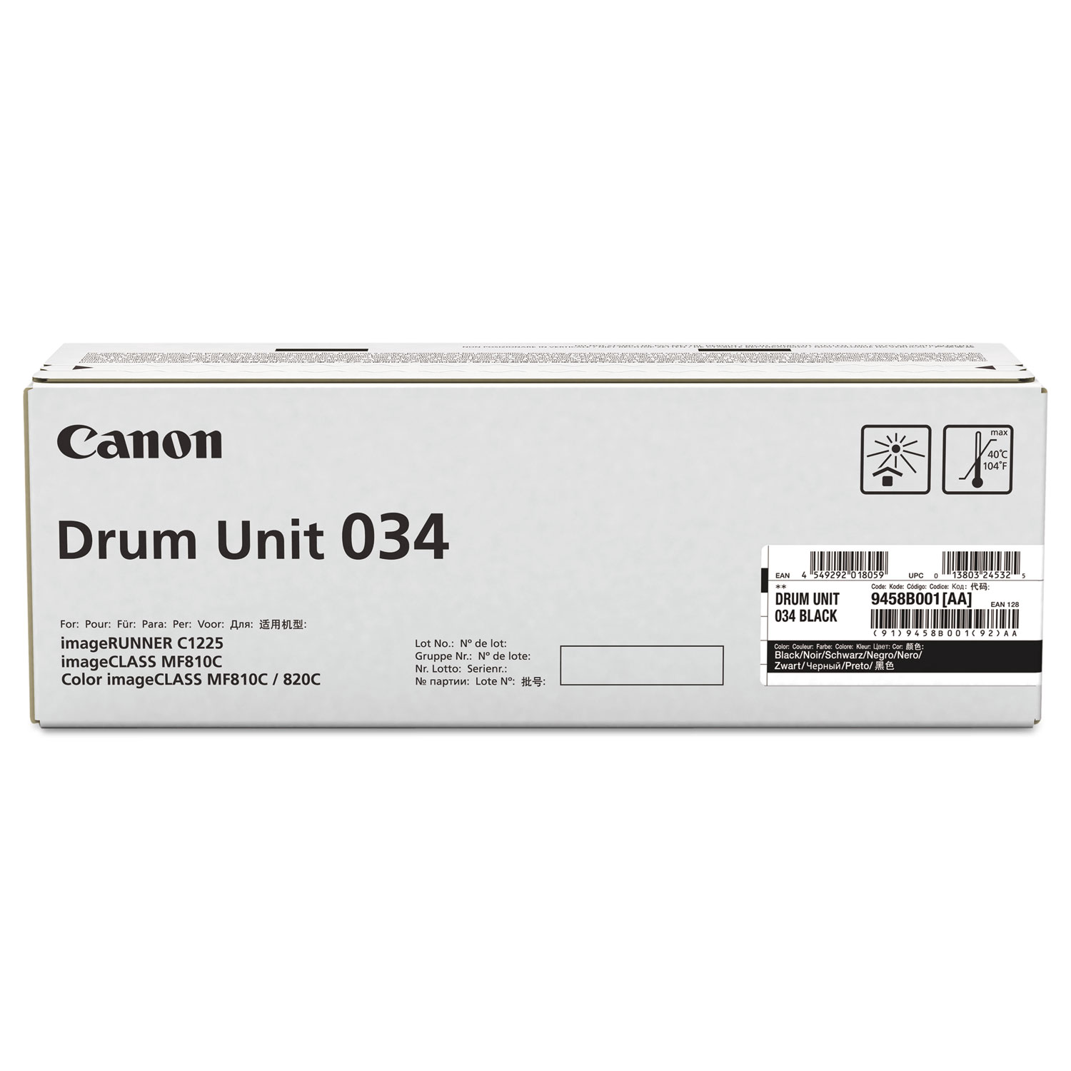CANON Drum Unit 034BK