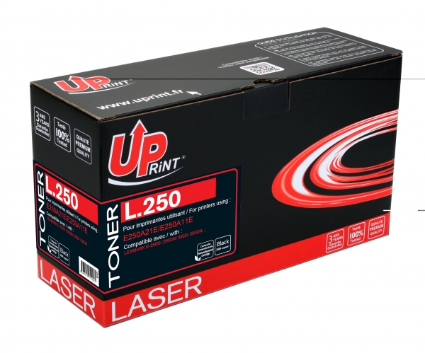 LEXMARK E250A11E C - Toner laser noir compatible lexmark E250 L250 E250A21E LEXMARK E250A11E C