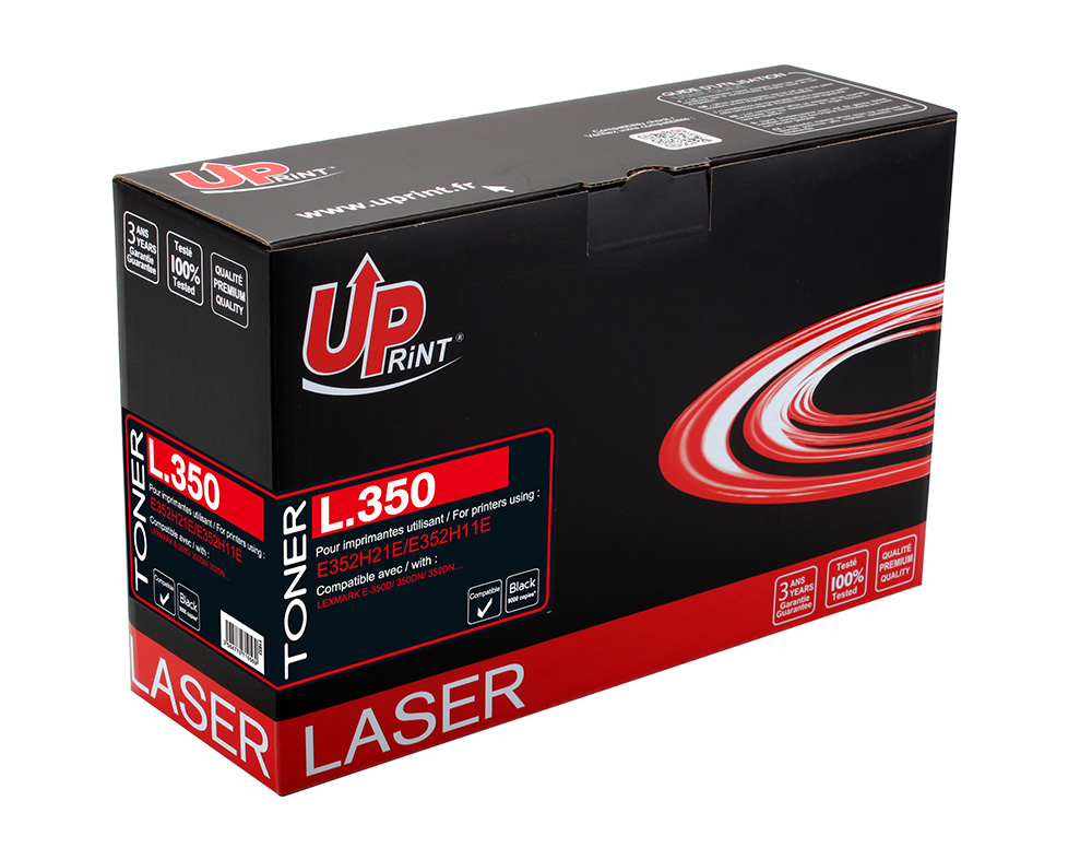 LEXMARK E352H11E C - Toner laser noir compatible lexmark E350 L350 E352H21E LEXMARK E352H11E C