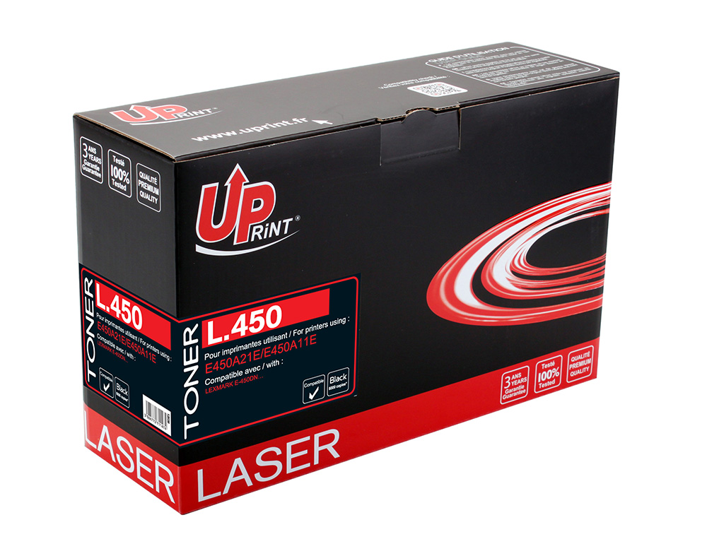 LEXMARK E450A11E C - Toner laser noir compatible lexmark E450 L450 E450A21E LEXMARK E450A11E C