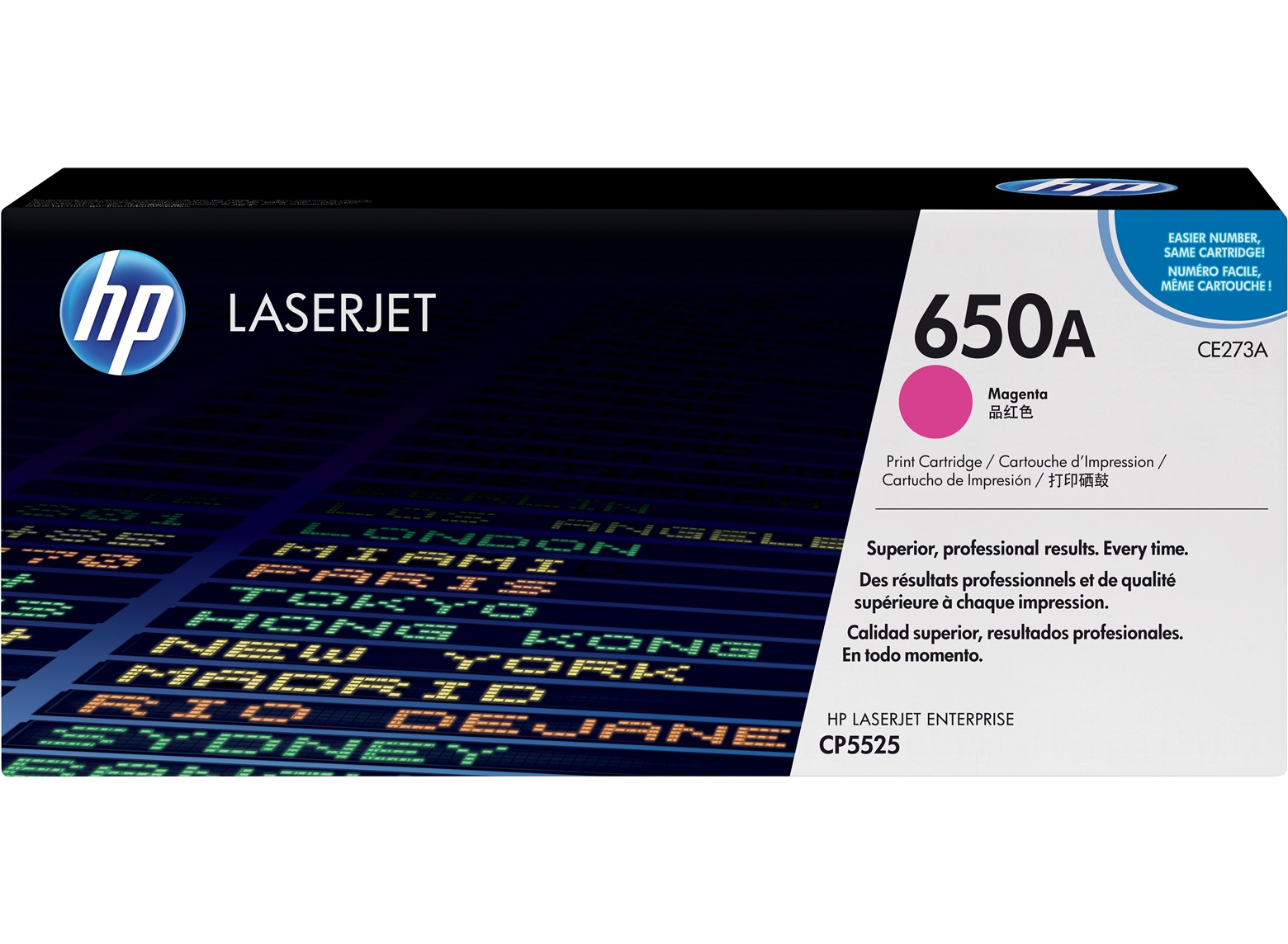HP CE273A - Toner laser magenta HP 650A HP CE273A