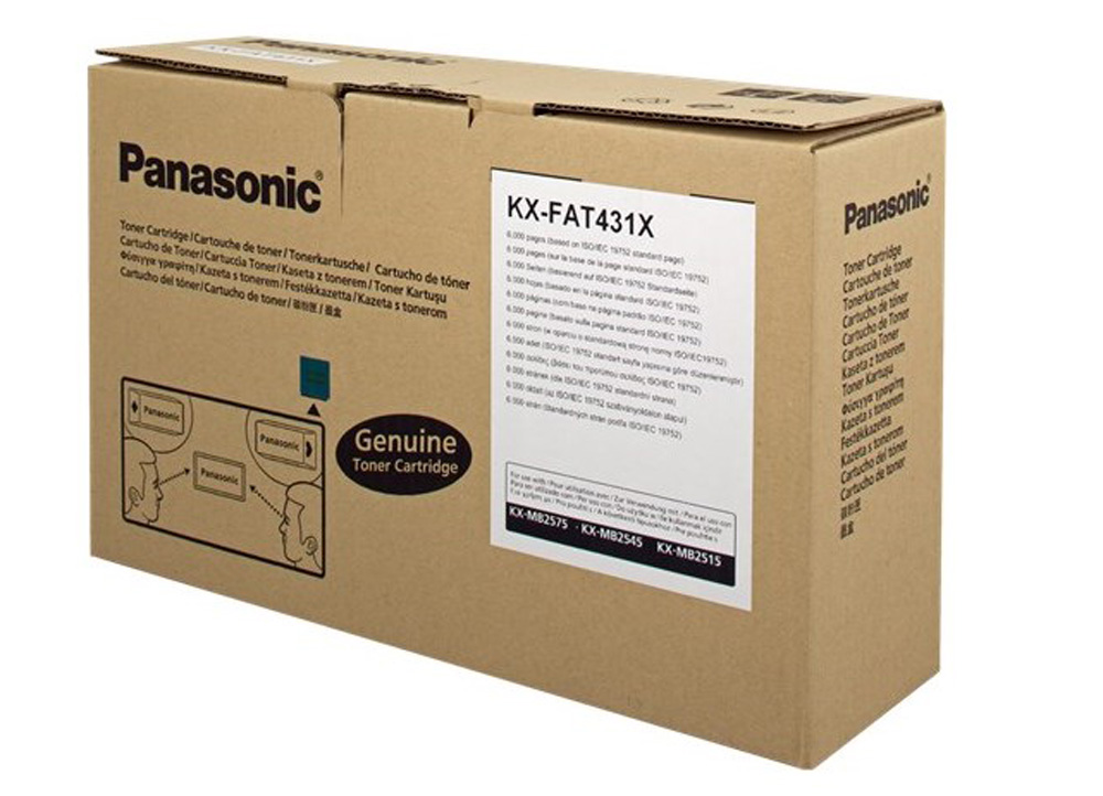 PANASONIC KX-FAT431X - Toner laser noir KXMB2515 KXFAT431X PANASONIC KX-FAT431X