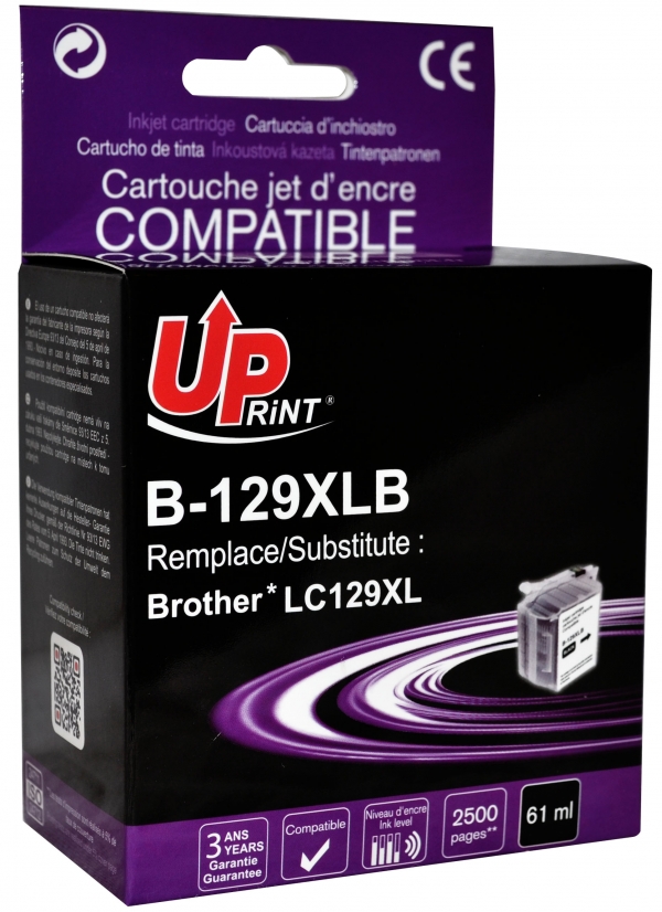 BROTHER LC129XL-BK C - Cartouche jet d'encre noire LC129XLBK B129XLB BROTHER LC129XL-BK C
