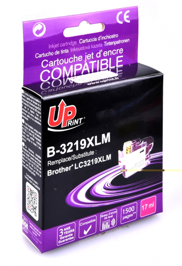 BROTHER LC3219XL M C - Cartouche jet d'encre magenta compatible brother LC3219XLM B3219XLM BROTHER LC3219XL M C