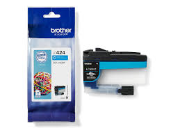 BROTHER LC424C - Cartouche Originale Brother LC-424C Couleur Cyan pour DCP-J1200W ref LC424C BROTHER LC424C