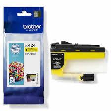 BROTHER LC424Y - Cartouche Originale Brother LC-424C Couleur Jaune pour DCP-J1200W ref LC424Y BROTHER LC424Y