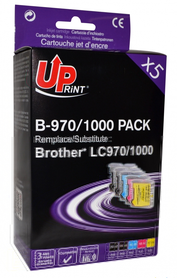 BROTHER LC970 Pack 5 C