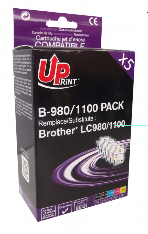 BROTHER LC1100 Pack 5 C