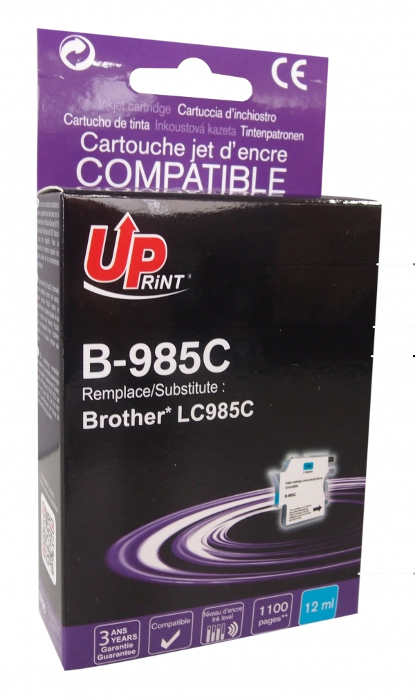 BROTHER LC985C C - Cartouche jet d'encre cyan LC985C B985C BROTHER LC985C C