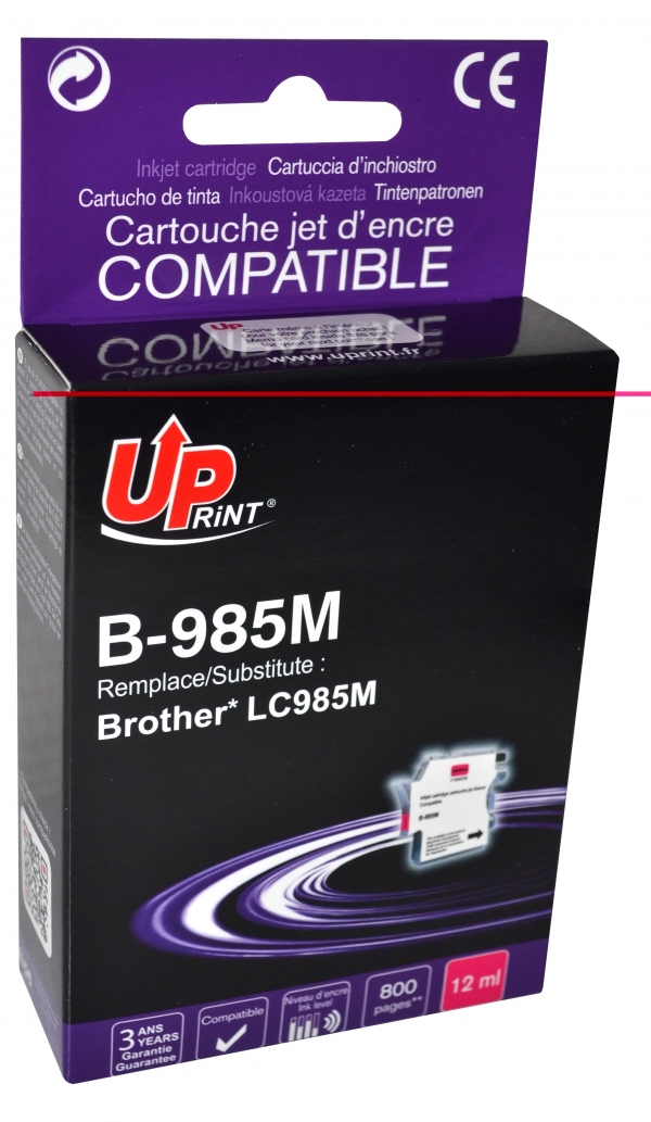 BROTHER LC985M C - Cartouche jet d'encre magenta LC985M B985M BROTHER LC985M C