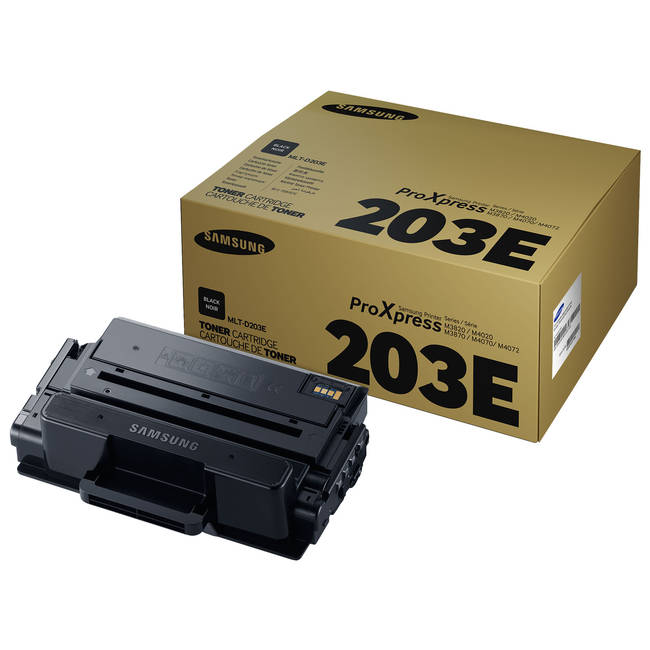 SAMSUNG MLT-D203E ELS - Cartouche de toner laser noir Original Samsung MLTD203EELS SU885A SAMSUNG MLT-D203E ELS