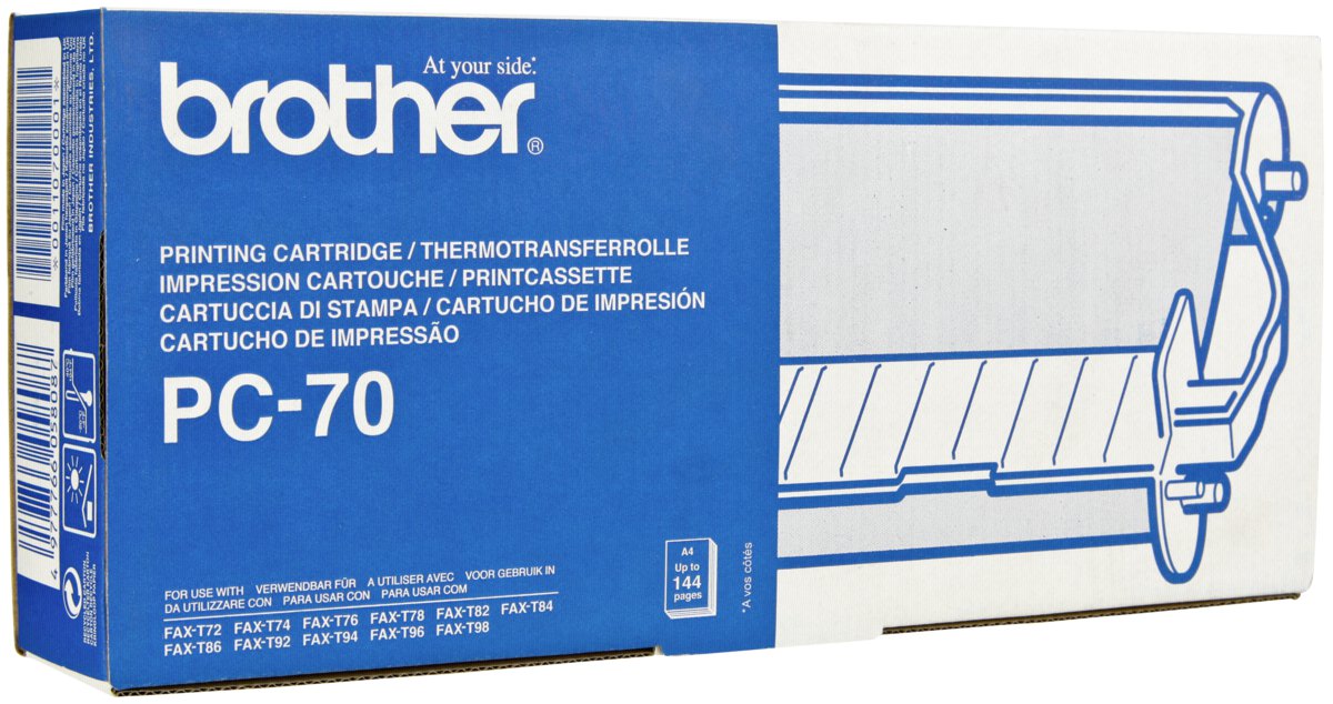 BROTHER PC-70 - Cartouche d'impression brother PC70 BROTHER PC-70