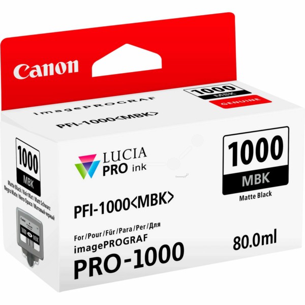CANON PFI-1000MBK