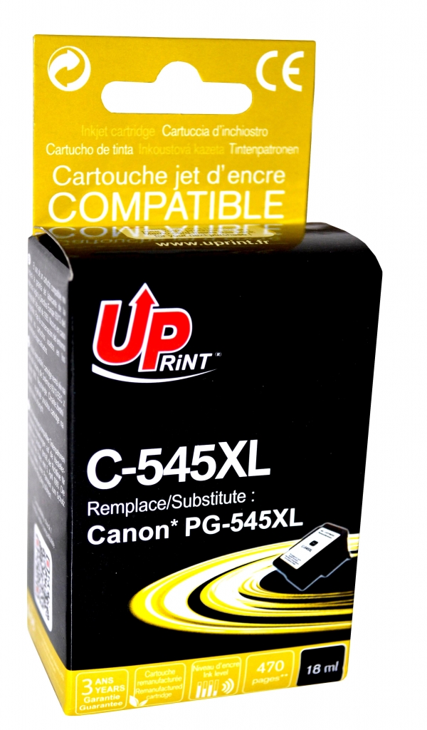 CANON PG-545XL C - Cartouche jet d'encre noire PG545XL 545XL Black 8286B001 CANON PG-545XL C
