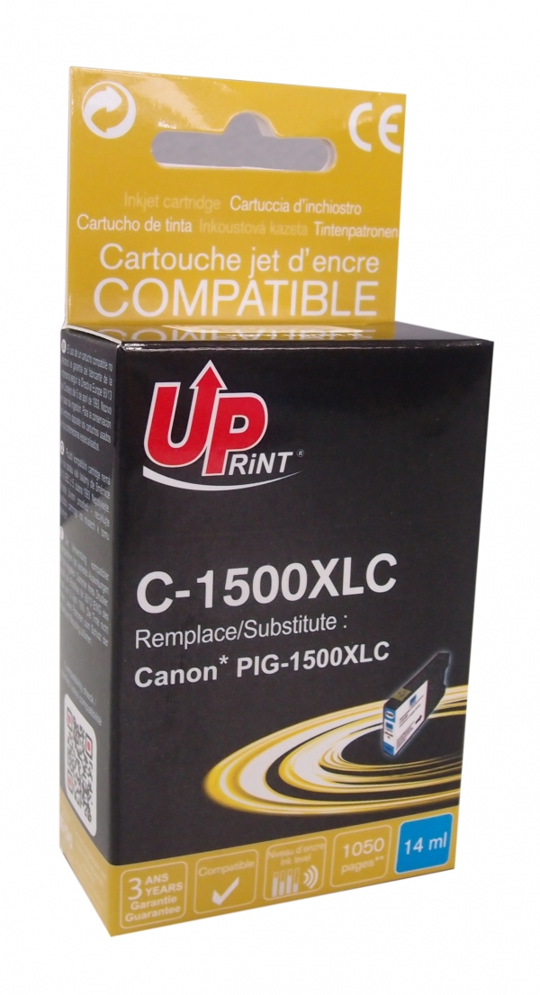 CANON PGi-1500XL C C - Cartouche jet d'encre cyan PGi1500XLC 1500CXL 9193B001 C-1500XLC CANON PGi-1500XL C C
