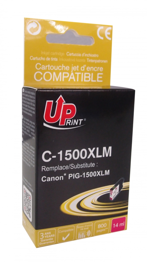 CANON PGi-1500XL M C - Cartouche jet d'encre magenta PGi1500XLM 1500MXL 9194B001 C-1500XLM CANON PGi-1500XL M C