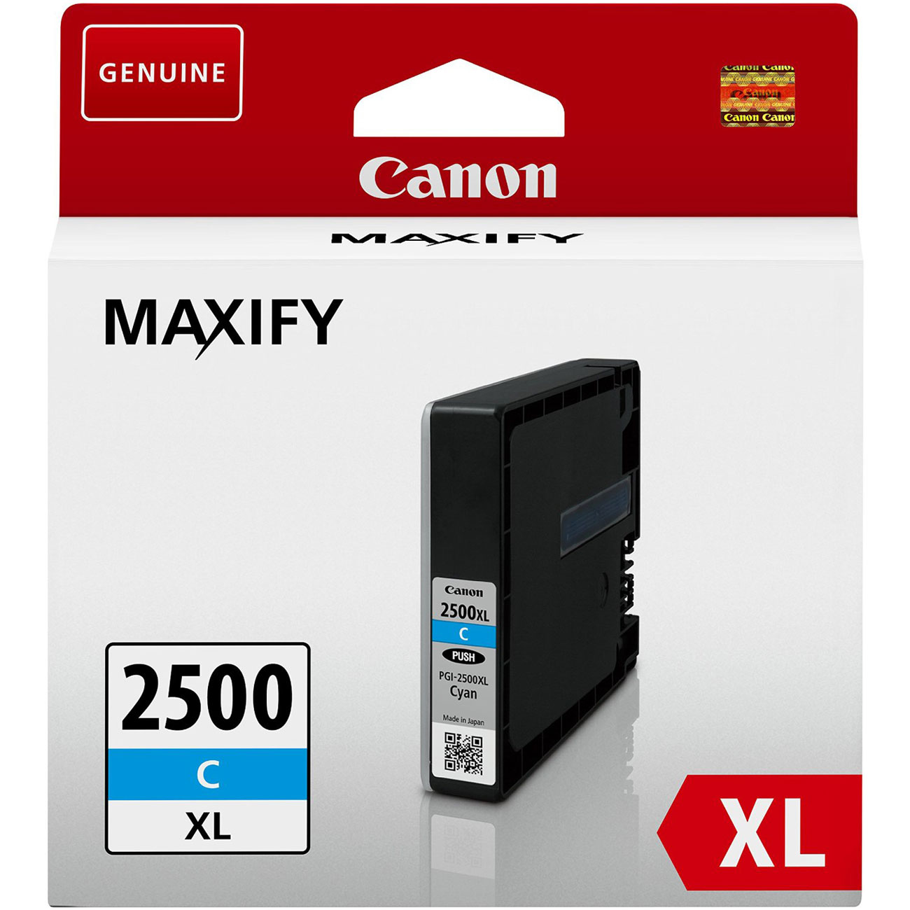 CANON PGi-2500XL C - Cartouche jet d'encre cyan PGi2500XLC Canon 2500CXL 9265B001 CANON PGi-2500XL C