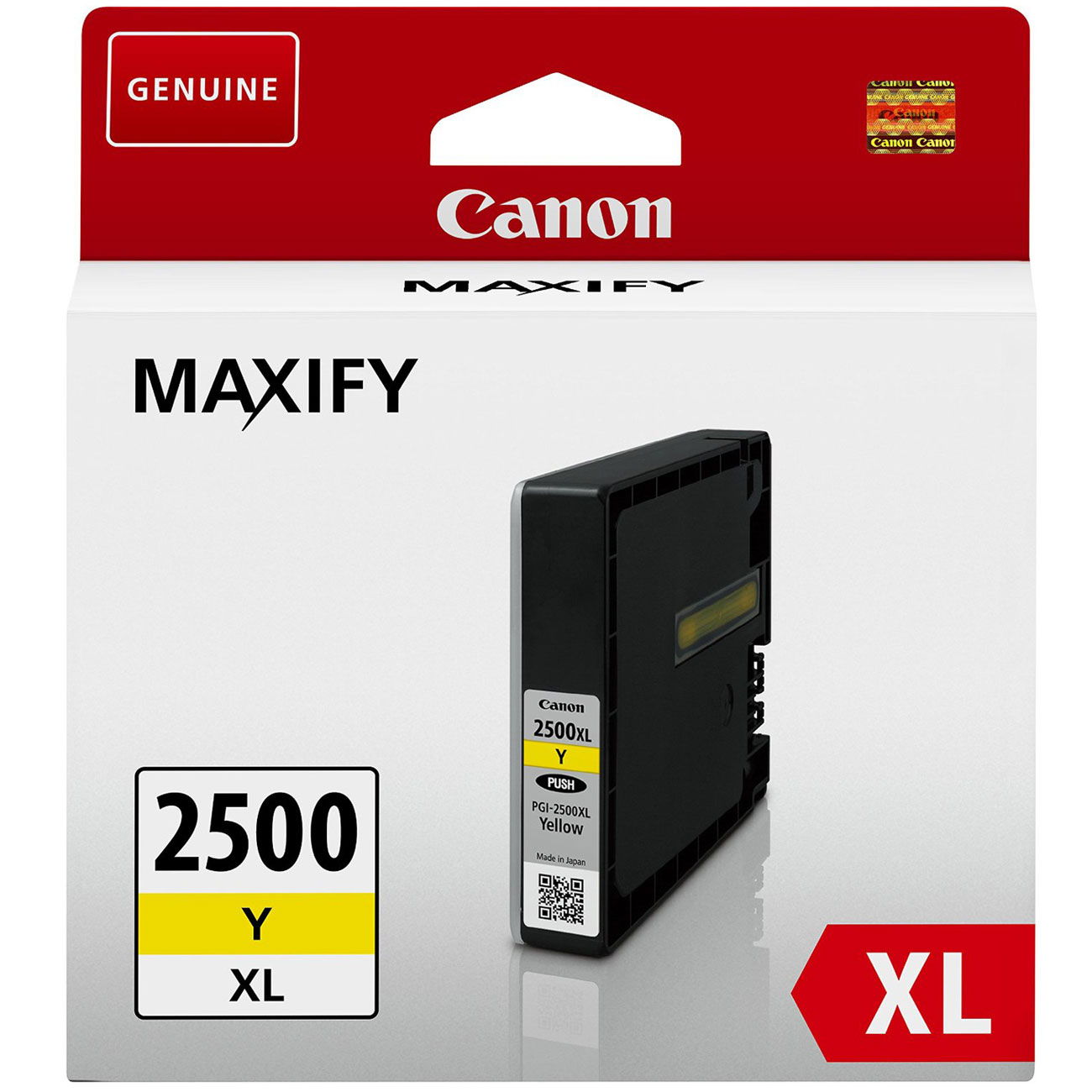 CANON PGi-2500XL Y - Cartouche jet d'encre jaune PGi2500XLY Canon 2500YXL 9267B001 CANON PGi-2500XL Y