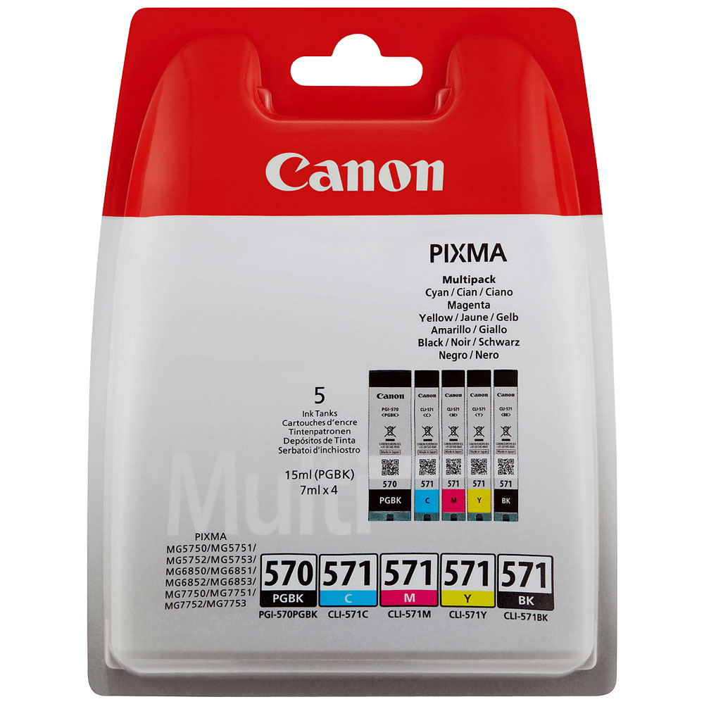 CANON PGi570 CLi571 Pack 5