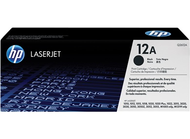 HP Q2612A - Toner laser noir 12A HP Q2612A