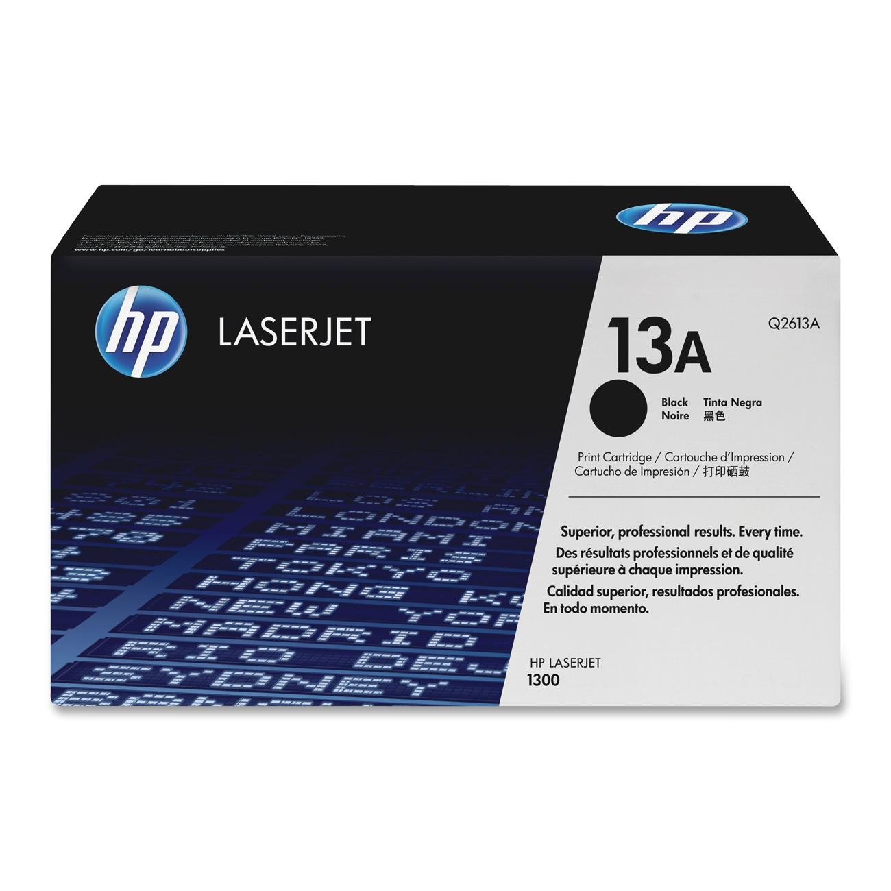 HP Q2613A - Toner laser noir 13A HP Q2613A