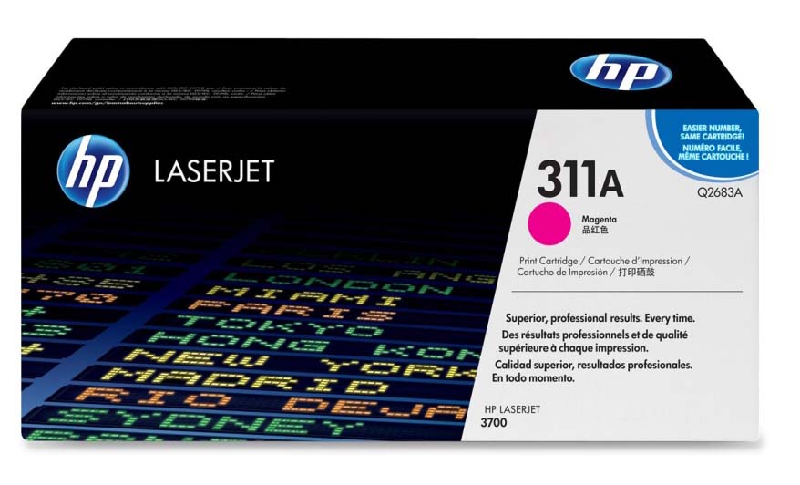 HP Q2683A - Toner laser Original HP couleur magenta 311A HP Q2683A