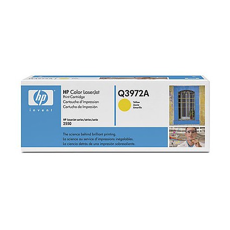 HP Q3972A - Toner laser jaune HP 123A HP Q3972A