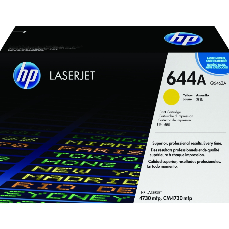 HP Q6462A - Toner laser jaune HP 644A HP Q6462A