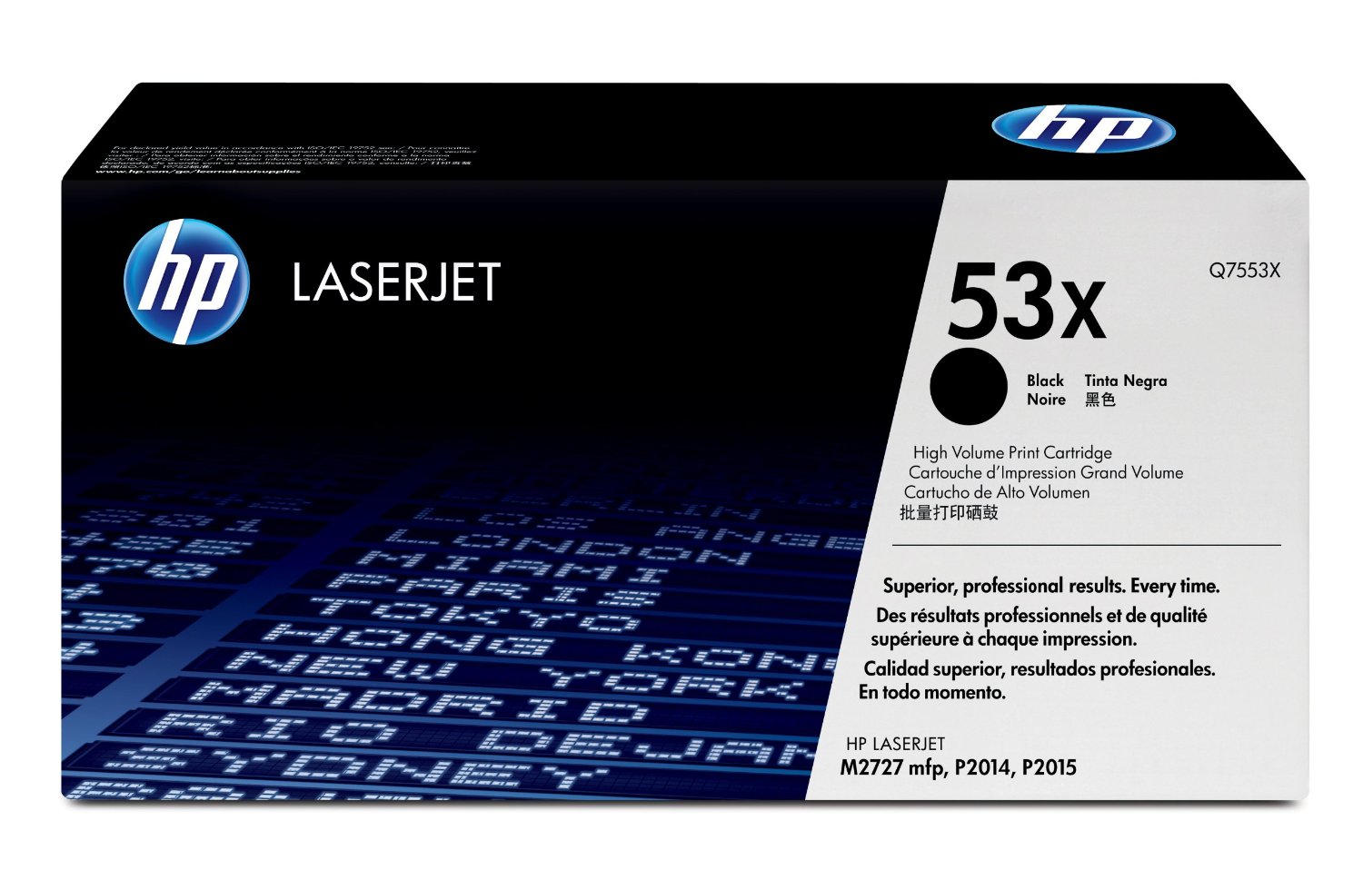 HP Q7553X - Toner laser noir 53X HP Q7553X