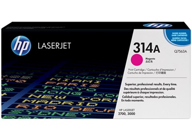 HP Q7563A - Toner laser magenta HP 314A HP Q7563A