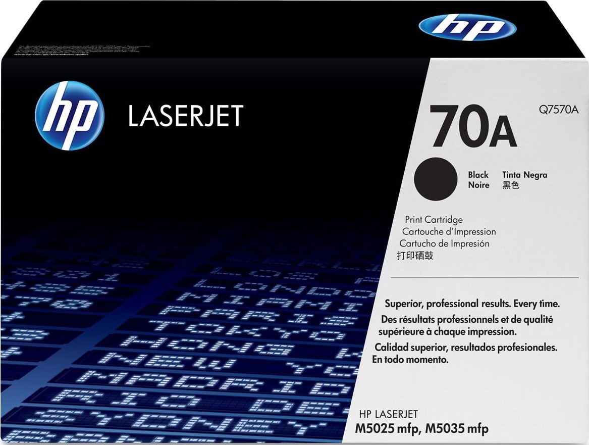 HP Q7570A - Toner laser noir 70A HP Q7570A