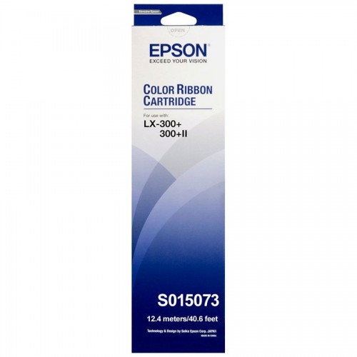 EPSON S015073 - Ruban nylon couleurs epson LX300 EPSON S015073