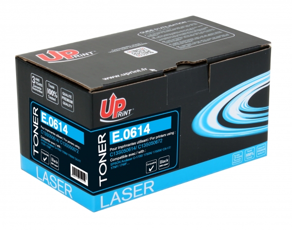 EPSON S050614 S050672 Upr - Toner laser noir compatible epson C13S050614 E0614 EPSON S050614 S050672 Upr