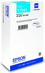EPSON T7542 - Cartouche jet d'encre cyan "XXL" EPSON T7542