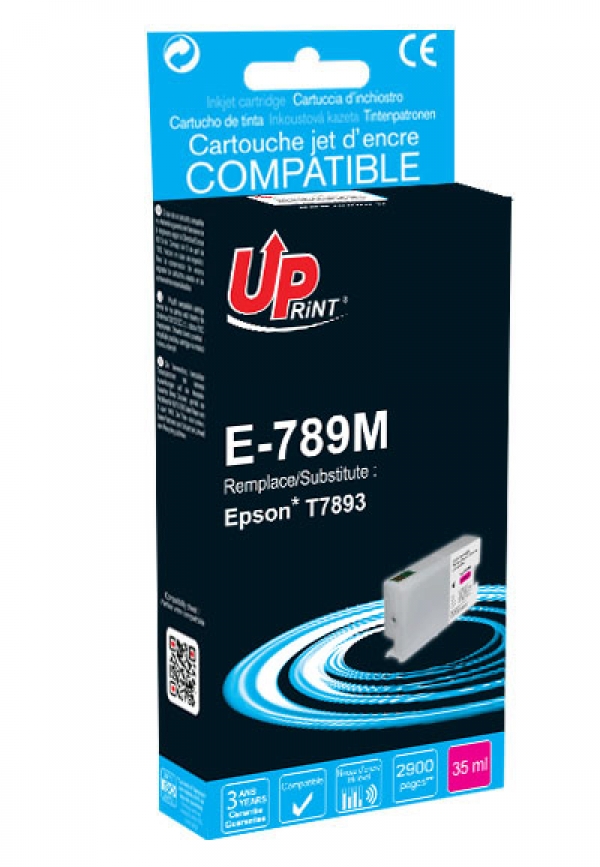 EPSON T7893 C - Cartouche jet d'encre magenta XXL C13T89340 E789M EPSON T7893 C