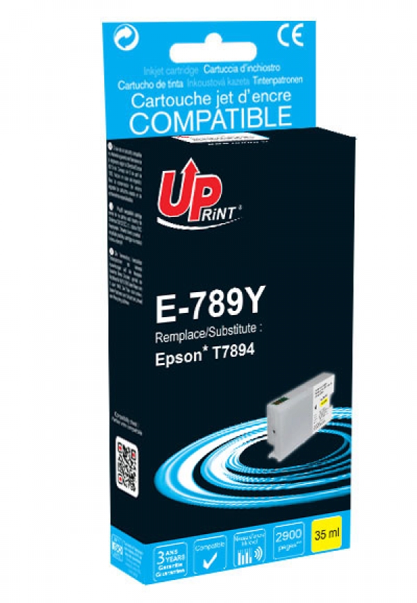EPSON T7894 C - Cartouche jet d'encre jaune XXL C13T789440 E789Y EPSON T7894 C
