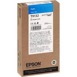 EPSON T9132 - Encre Pigmentée Originale Epson T9132 CYAN pour Imprimante SureColor SC-P5000 ref C13T913200 EPSON T9132