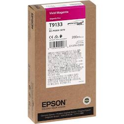 EPSON T9133 - Encre Pigmentée Originale Epson T9133 MAGENTA pour Imprimante SureColor SC-P5000 ref C13T913300 EPSON T9133