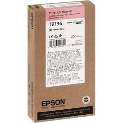 EPSON T9136 - Encre Pigmentée Originale Epson T9136 MAGENTA BRILLANT pour Imprimante SureColor SC-P5000 ref C13T913600 EPSON T9136