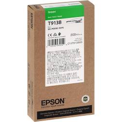 EPSON T913B - Encre Pigmentée Originale Epson T913B VERTE pour Imprimante SureColor SC-P5000 ref C13T913B00 EPSON T913B