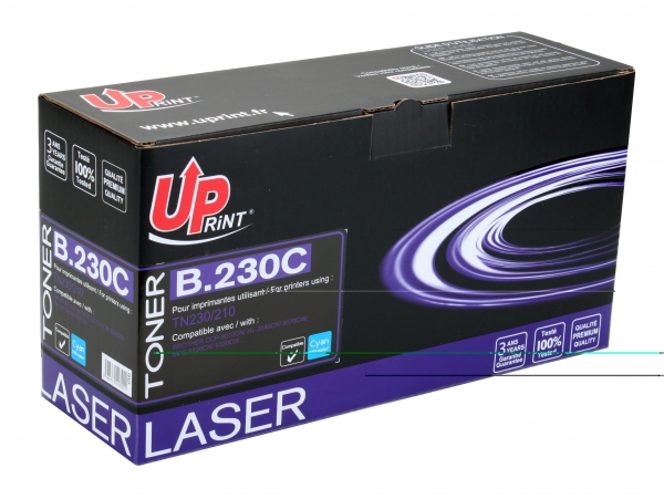 BROTHER TN-230C Uprint - Cartouche de toner cyan compatible TN230C/TN210 B230C BROTHER TN-230C Uprint