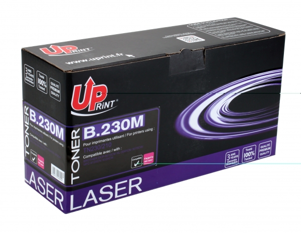 BROTHER TN-230M Uprint - Cartouche de toner magenta compatible TN230M/TN210 B230M BROTHER TN-230M Uprint