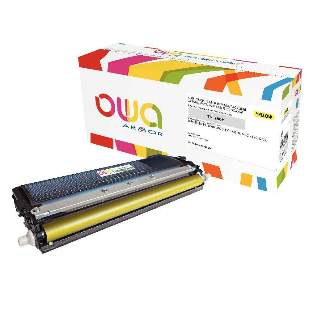 BROTHER TN-230Y K15350 - Cartouche de toner jaune compatible Armor TN230Y BROTHER TN-230Y K15350