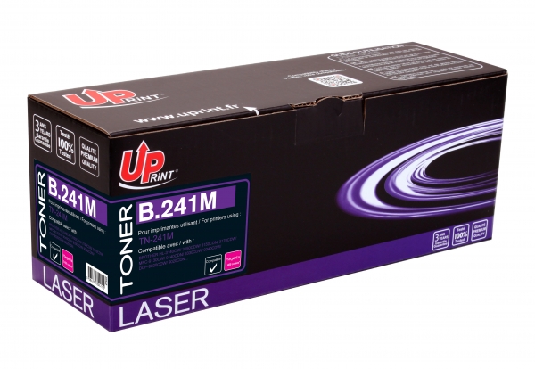 BROTHER TN-241M Uprint - Cartouche de toner magenta compatible Brother TN241M B241M BROTHER TN-241M Uprint
