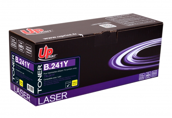 BROTHER TN-241Y Uprint - Cartouche de toner jaune compatible Brother TN241Y B241Y BROTHER TN-241Y Uprint
