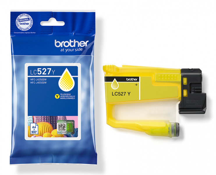 Kit De 4 Cartouches D'encre KINGJET Compatibles Brother LC527 (Noir, Cyan, Magenta, Jaune)