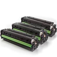 HP CF370AM C - Pack de 3 toners laser compatible Premium pour HP couleurs 305A H305 HP CF370AM C